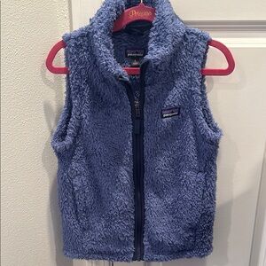 Patagonia Soft Blue Sherpa Vest